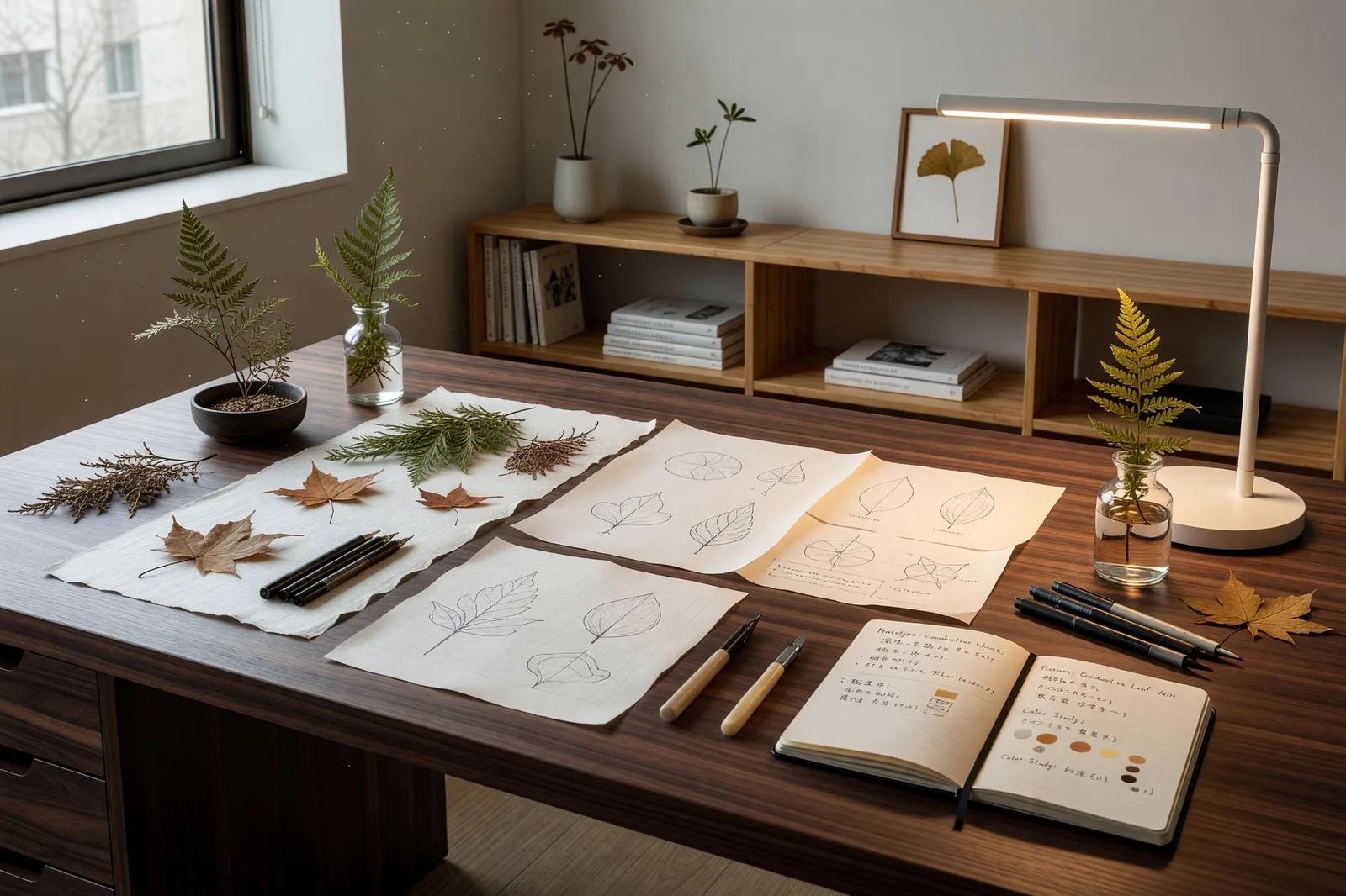 ディレクターのデスク / Director's desk at the studio