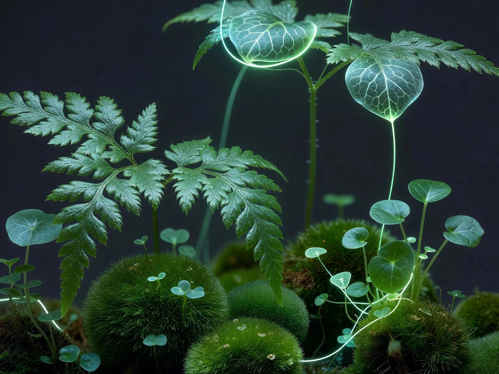 実験的な植物研究テーブル / Experimental plant research table
