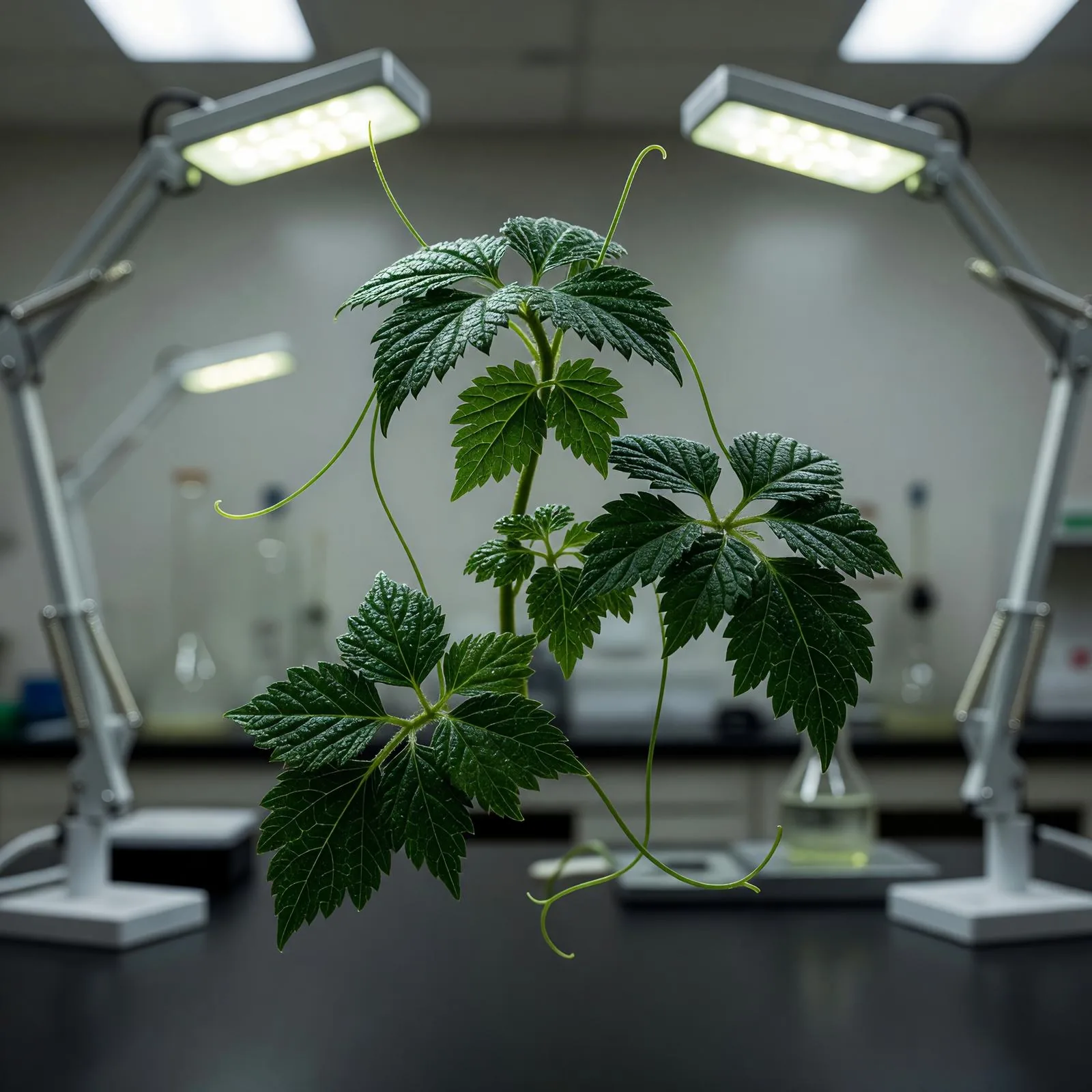 希少種保存のための栽培棚 / Cultivation shelves for rare species conservation