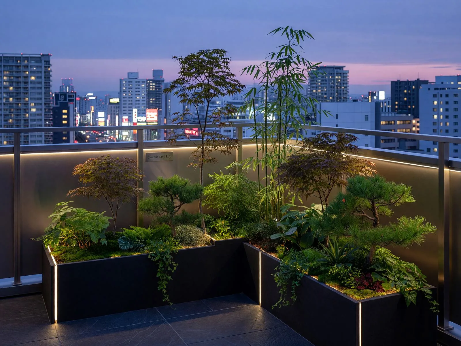 集合住宅のバルコニーガーデン / Residential balcony garden design